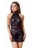 Leisa Black/Czarna koronkowa seksowna koszulka LivCo Corsetti Fashion rozmiar - L/XL